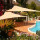 (Μπεζ) Αδιάβροχη 420D Oxford Polyester Shade Sail Τέντα Τέντα εξωτερικ 5