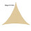 (Μπεζ) Αδιάβροχη 420D Oxford Polyester Shade Sail Τέντα Τέντα εξωτερικ 1