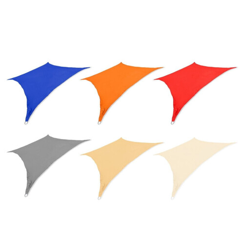 (Χακί) Sun Shade Sail Garden Patio Αντηλιακό Τέντα με κουβούκλιο 98% 1