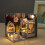 (Μπλε) Creative Space DIY Χειροποίητο σετ επίπλων κουκλόσπιτο συναρμολόγησ 3