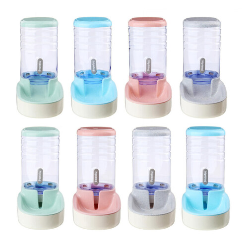 (E) 3,8L Automatic Cat Feeder Waterer Feeder Cat Supplies Bowl