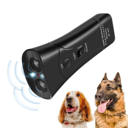 Εκπαίδευση Dual Head Portable Ultrasonic Dog Repellent Control