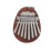 Μίνι 8 πλήκτρων Mbira Kalimba Finger Piano φορητή ξύλινη σανίδα μουσ 2