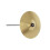 10 Packs Drum Cymbal Felt Pad Protector Στρογγυλό διαχωριστικό Drum Mat γι 4