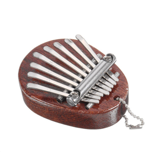 Μίνι 8 πλήκτρων Mbira Kalimba Finger Piano φορητή ξύλινη σανίδα μουσ 2