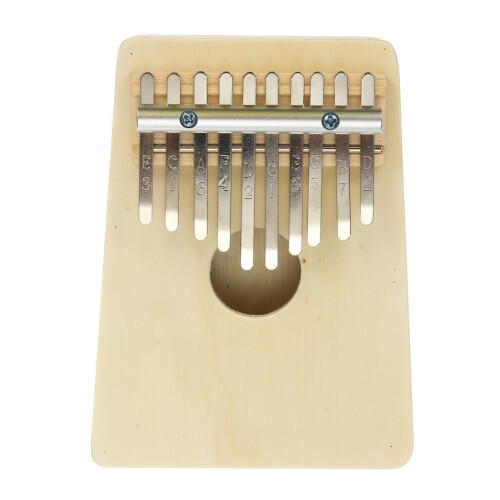 10 πλήκτρα Kalimbas Thumb Piano Finger Mbira Ξύλινο πληκτρολόγιο Μουσι 1