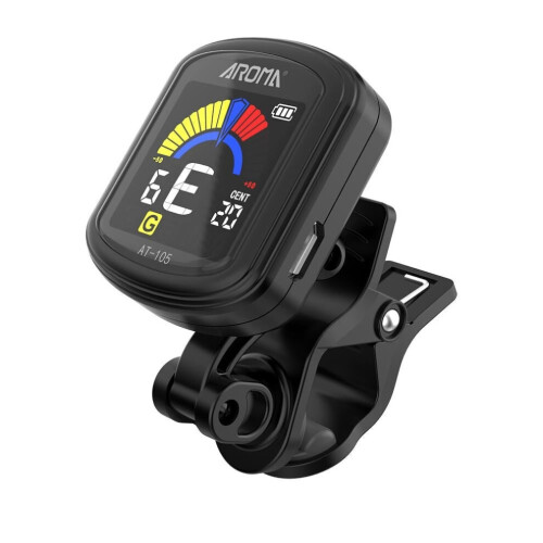 Κιθάρα επαναφορτιζόμενο clip-on tuner με έγχρωμη οθόνη για χρωματι 2