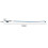 Carbon Fiber 4/4 Violin/Fiddle Bow Stick από ανθρακονήματα Ασημένιο σύρ 5