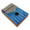 Φορητό Ξύλινο Kalimba Thumb Piano Mbira με 17 πλήκτρα 5
