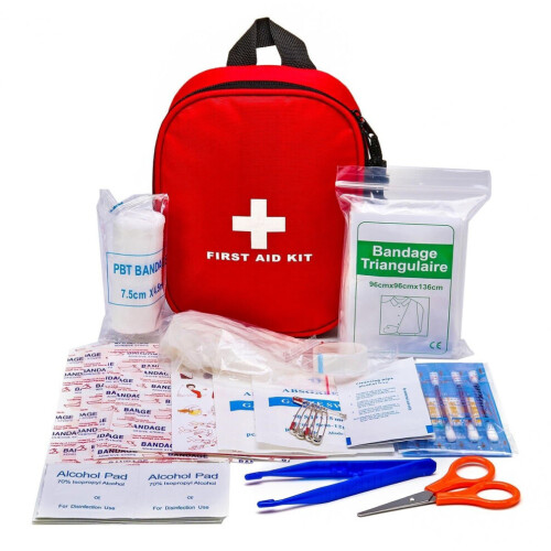 46 τεμ. SOS Emergency Survival Kit Πρώτες Βοήθειες για Κάμπινγκ στο Γραφ 1