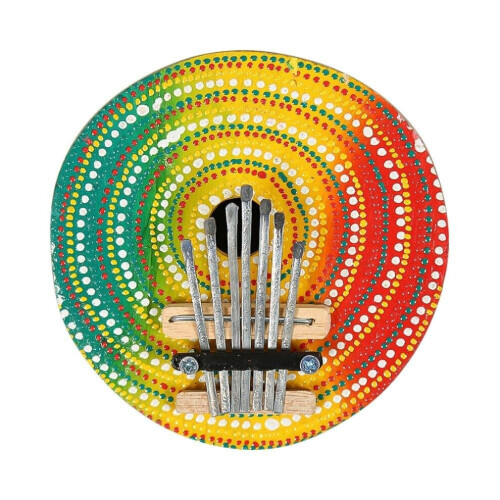 Πολύχρωμο πιάνο 7 πλήκτρων Kalimba Mbira Finger