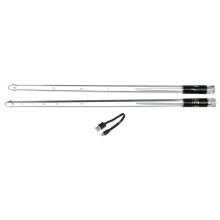 LED Light Drum Stick 15 Color Gradient USB Charging with Switch Drum Stick