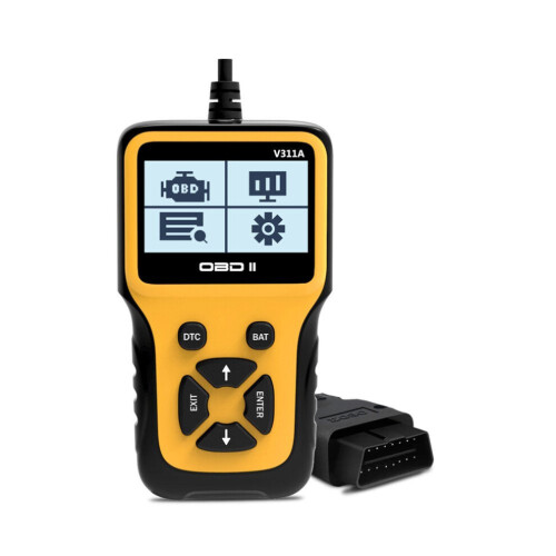 OBD II Scanner Car Diagnostic Tool Ανιχνευτής τάσης μπαταρίας για