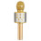 (Χρυσό) Ασύρματο Bluetooth Karaoke KTV Audio Live Microphone Speaker Stereo Singing Player 1