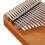 (Καφέ) Μουσικό δώρο 17 πλήκτρων Kalimba Acacia Thumb Finger Piano για λάτρ 4