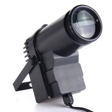(EU Plug) 30W RGBW LED scénické svetlo Pinspot Beam Spotlight 6CH pre DJ DISCO Party KTV