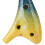 (Μωβ Μπλε) Κεραμική Ocarina Alto C Tone 12 οπών για λάτρεις της μουσικής 3