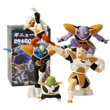 (Scatola) Ginyu Force Ginyu Jeice Burter Recoom Guldo Anime Cartoon Figure Giocattoli 5 pezzi/set