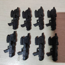 (WE45 8 pezzi) Quantità di 2-8 pezzi in scala 1:12 Pistola Blaster Fucile Armi Accessori per armi per
