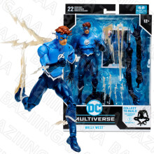 (18 cm, scatola) McFarlane Toys Dark Nights Death Metal Speed Metal Bundle Set con The Darkest Knight