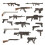 Pacchetto accessori per armi Mcfarlane (sciolto) versione 1.0 per action figure da 7" 1