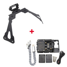 (B e C) Per Kawasaki J300 2013-2021 Accessori per moto Supporto per piastra GPS per navigazione per