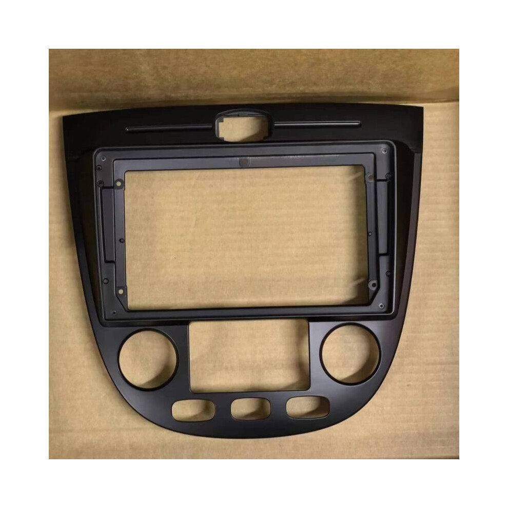 (Bianco) Cornice Audio Per Auto, Cornice Per Navigazione Gps, Cornice Per Auto Dvd, Cornice In Plastica