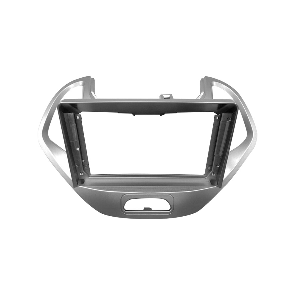(Cornice Argento, Solo Cornice) Cornice Per Autoradio Da 9 Pollici, Cornice Per Navigazione Gps, Cornice