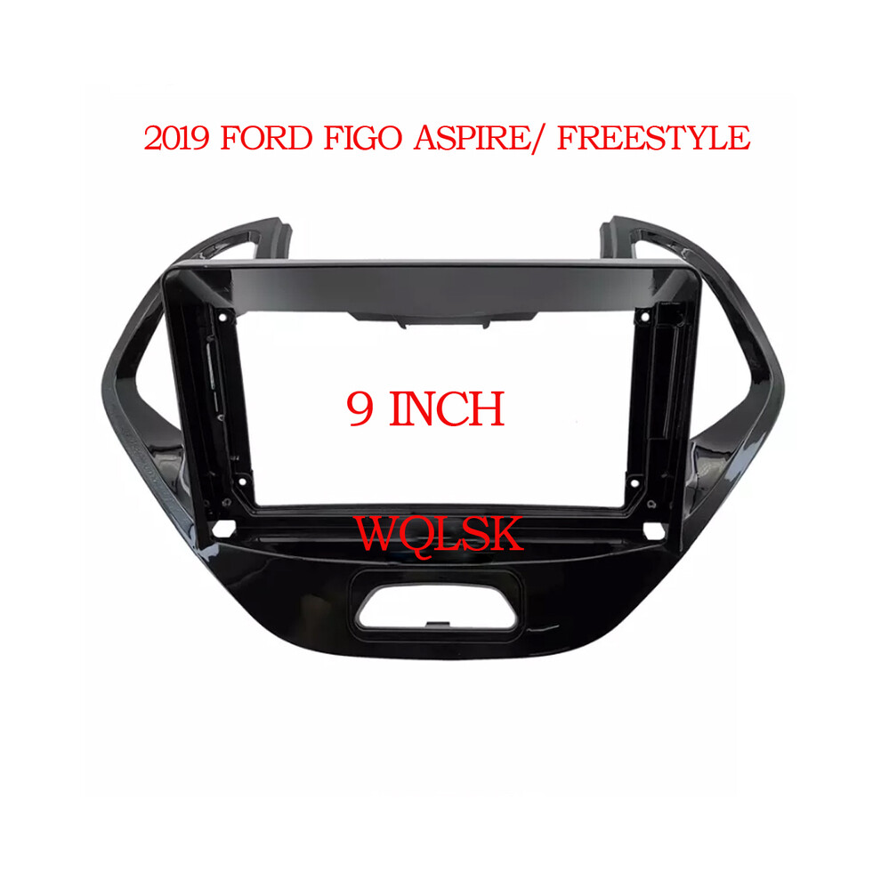 (Cornice Nera, Solo Cornice) Cornice Per Autoradio Da 9 Pollici, Cornice Per Navigazione Gps, Cornice