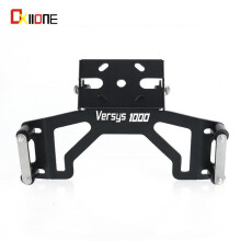 (Logo Versys1000) Supporto per parabrezza anteriore GPS per telefono, supporto per navigazione CNC per