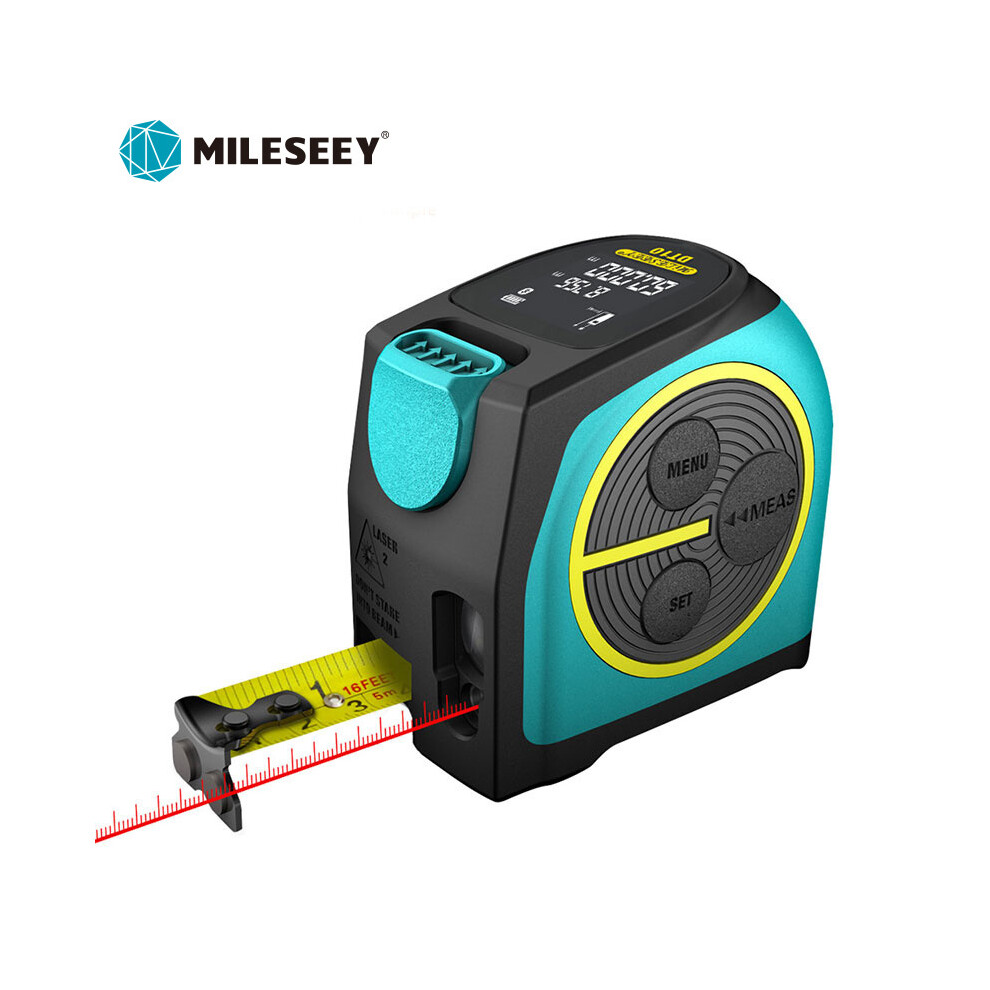 (DT10-B3)Ruban à mesurer télescopique Laser DT10/DT11, télémètre numérique 2 en 1 avec écran LCD Anti-chute, crochet