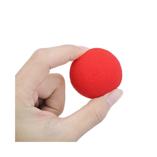 Set di 3 trucchi Kingmagic Magic Ball To Square Sponges, rosso 2