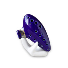 Ocarina a 16 fori in ceramica con tono Do contralto, Legend of Zelda, scatola colorata