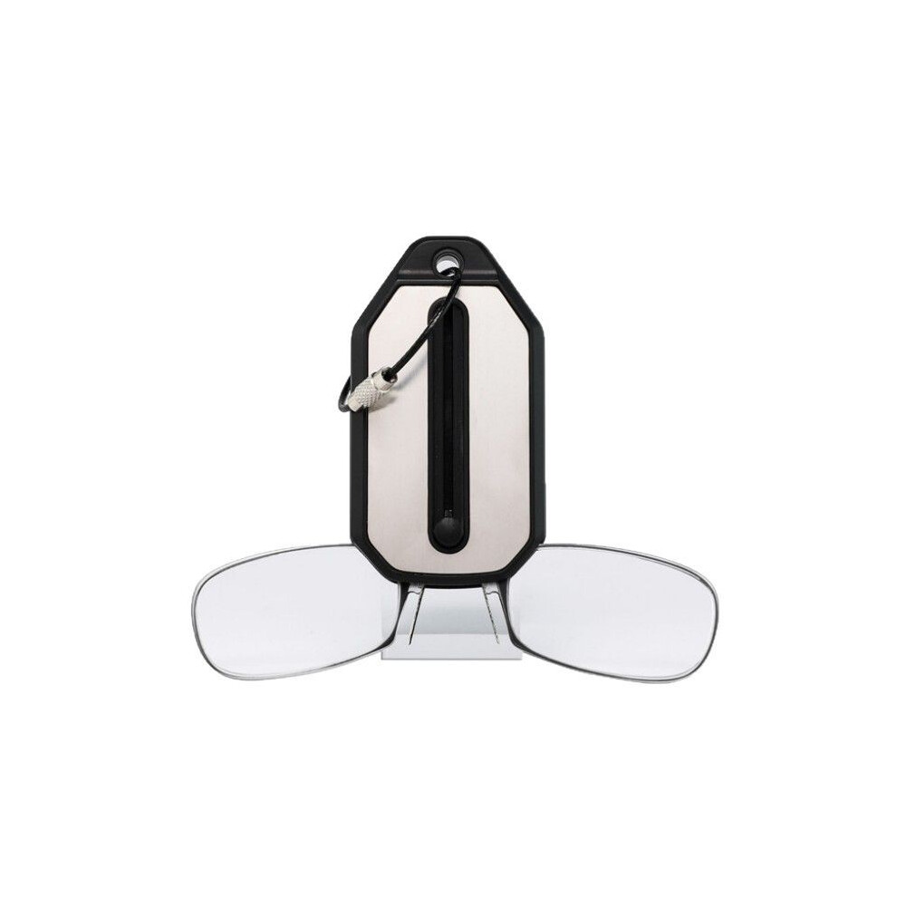 (1.0) Foldable Clip Nose Keychain Reading Glasses Portable Elderly Outdoor Glasses-image-OPC-PH7HPJS-NEW