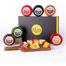 Cheshire Cheese Company No1 Cheese Selection Gift Box 6 x 200g Waxed