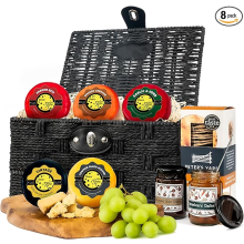 Cheese Hamper Gift Set Ideal Cheese Gift Set | 5 Artisan Cheeses
