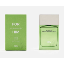 Zara For Him Neo Green Edition 100ml New Eau De Parfum Men