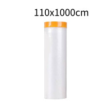 (110cm) 10m Roll Self Adhesive Home Carpet Floor Protector Film Protection Cover Dust