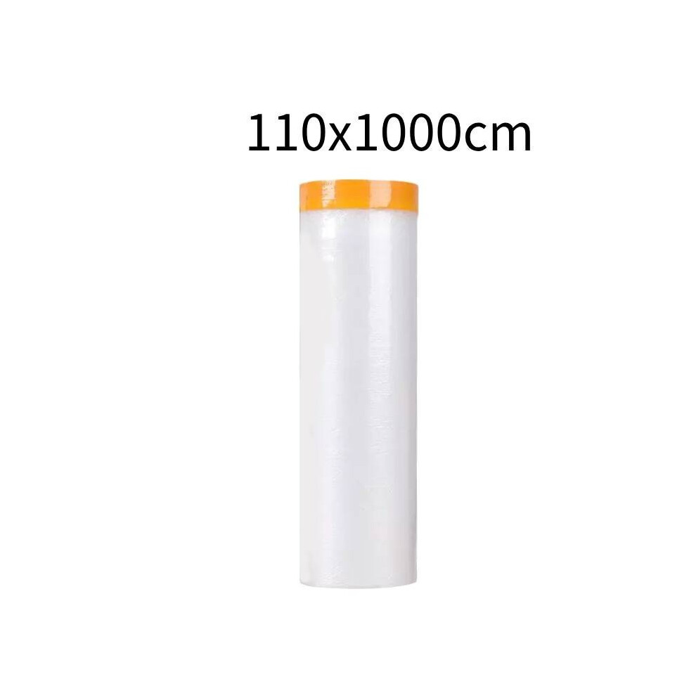 (110cm) 10m Roll Self Adhesive Home Carpet Floor Protector Film Protection Cover Dust