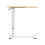 Living And Home Height Adjustable Mobile Table Overbed Desk with Wheels 4