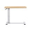 Living And Home Height Adjustable Mobile Table Overbed Desk with Wheels 3