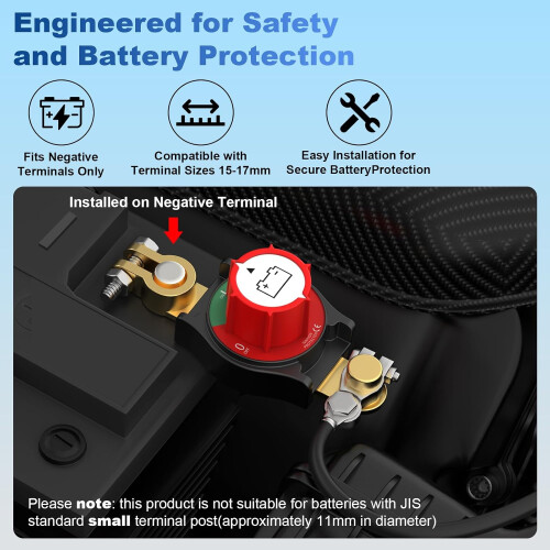 Top Post Battery Disconnect Switch, Car Battery Disconnect Switch 2
