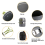 Camping Pots Cookware Set Portable 2