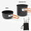 Camping Pots Cookware Set Portable 3