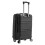 Living And Home (Black) 3PCS Lockable Travel Suitcase Set 4
