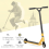 Homcom HOMCOM Stunt Scooter, 360° Entry Level Tricks Scooter 3