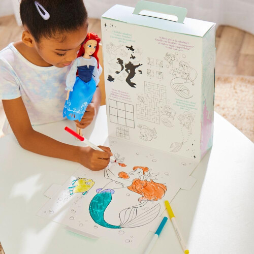 Disney Disney Store Επίσημη Κούκλα Ιστορίας Άριελ, Η Μικρή Γοργόνα, 11 ίντσες, Πλήρως Κινούμενη 2