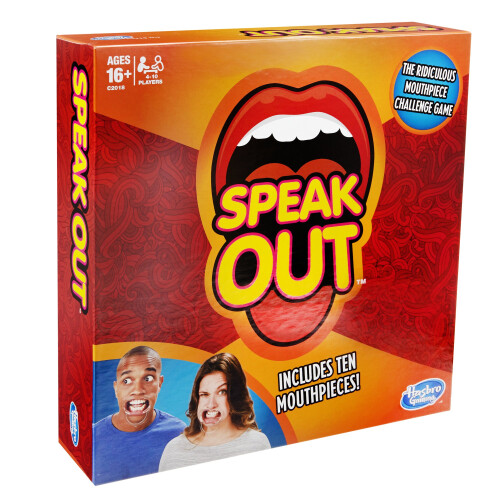 Hasbro Speak Out Spelet (med 10 Munnstycken) 2