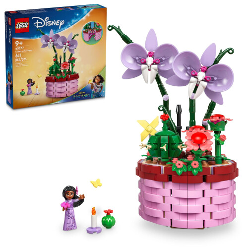 LEGO LEGO Disney Encanto Ισαβέλας Γλάστρα, Κατασκευάσιμο Λουλούδι για Παιδιά με Mini-Doll