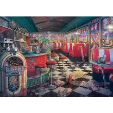 Ravensburger Verlaten Plaatsen: Rottend Diner - Legpuzzel van 1000 stukjes voor volwassenen | Uniek artistiek ontwerp Duurzame stukken | FSC-gecertif